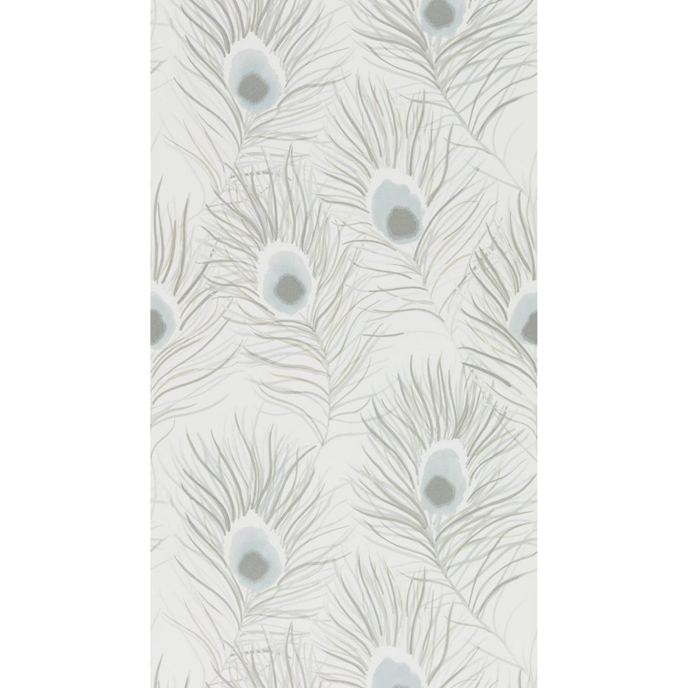 Orlena Wallpaper 111877 by Harlequin in Powder Blue Gilver